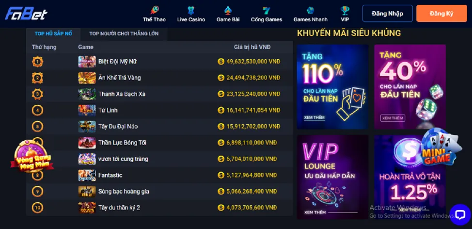 Quản lý tài khoản cá nhân 888slots VIP